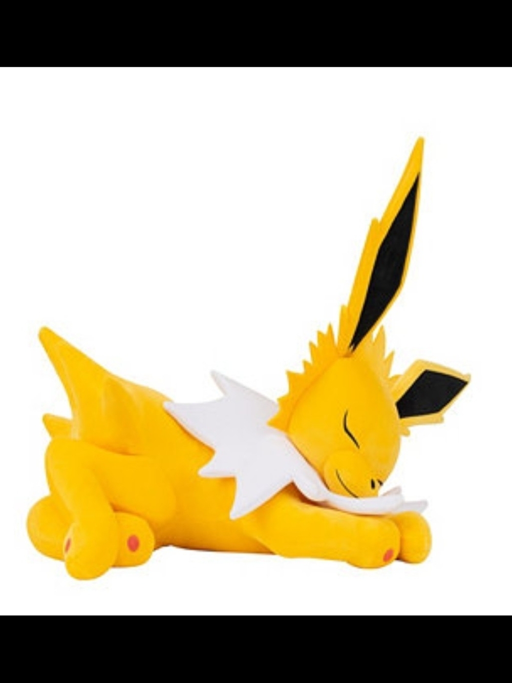 Pokemon Bright Yellow & White Jolteon Plush 18" - Picture 6 of 6